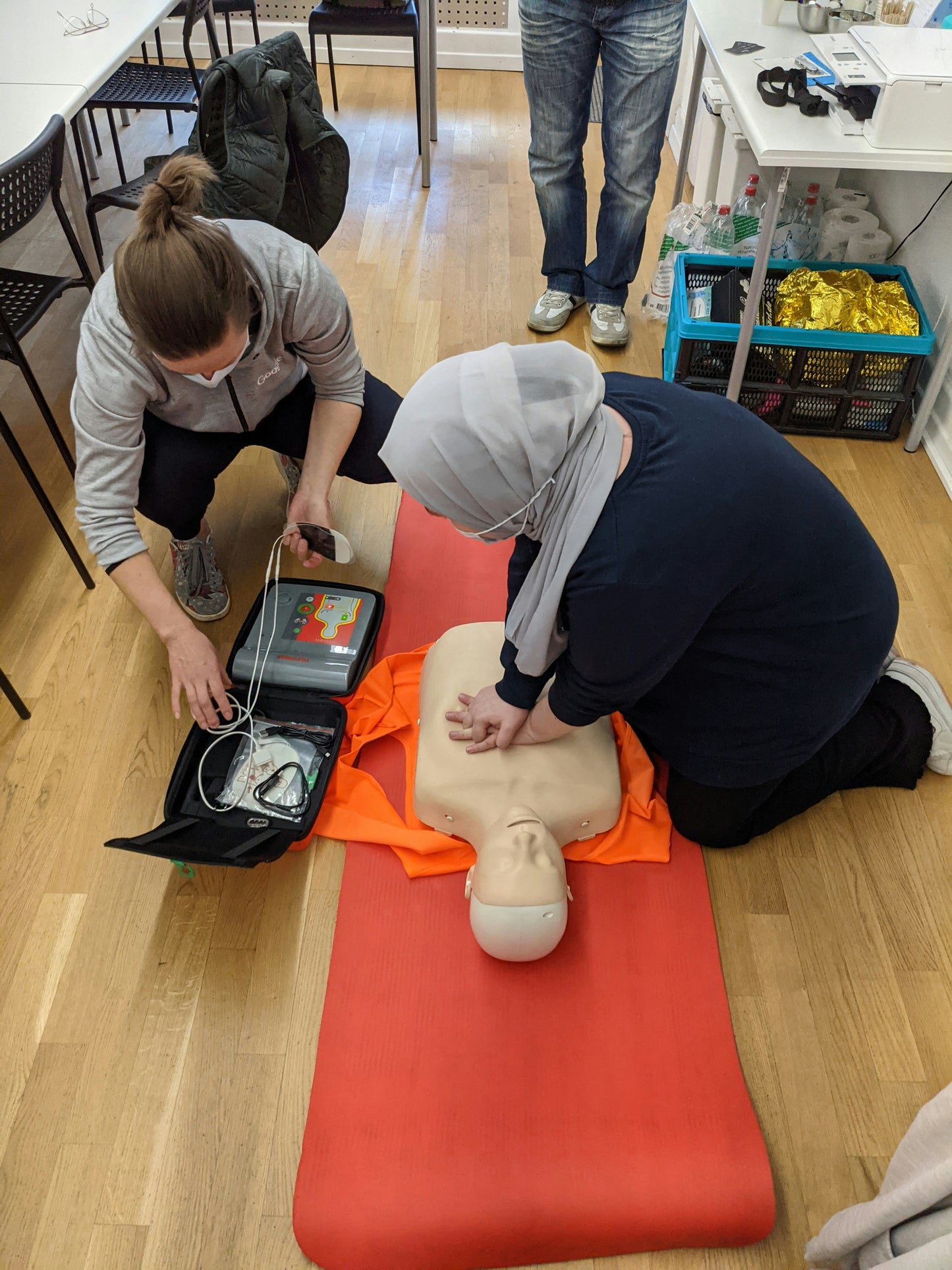 AHA HEARTSAVER CPR AED and FIRST AID COMBO